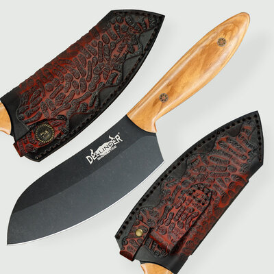 Kuchynský nôž dellinger bbq d2 sand - olive - kuchynsky_noz_dellinger_bbq_d2_sand_olive_3