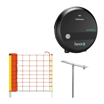 Set mobilného výbehu fencee pre ovce – kombinovaný zdroj – sieť 50 m - set_mobilného_výbehu_fencee_pre_ovce_