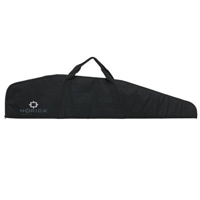 Čierne puzdro NORICA na vzduchovky, dĺžka 112 cm, s obojstranným zipsom a polyesterovým úchytom, vnútorná fleece podšívka.