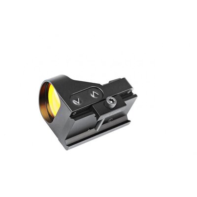 Kolimátor Delta Optical MiniDot HD 26 s jasným červeným bodom, ideálny pre krátke zbrane. Má kompaktný dizajn, odolný voči spätnému rázu. Vybavený je nastaveniami jasu a montážou na Weaver lištu.