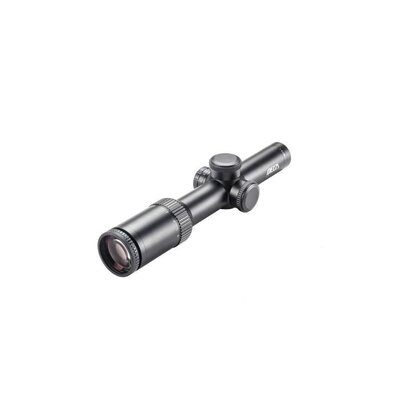 Puškohľad Delta Optical Titanium 1-6x24 HD 4A S so širokým zorným poľom a nízkou hmotnosťou, ideálny na poľovačky.