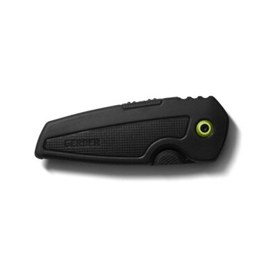 Skladací nôž GERBER GDC TECH SKIN s gumovou vrstvou pre ochranu gadgetov, zatvorený stav.