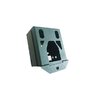 Bezpečnostný box pre fotopasce SG520/SG520-W/BG330 vyrobený z 2 mm oceľového plechu s práškovou povrchovou úpravou v tmavozelenej farbe. Box má štyri spojovacie body a je určený na ochranu fotopasce pred poškodením. Disponuje otvormi na skrutky a možnosťou zabezpečenia lanovým zámkom.