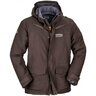 Pánska zimná bunda Merkel Gear Expedition Winter s kapucňou a množstvom vreciek, vhodná do extrémne chladného počasia.