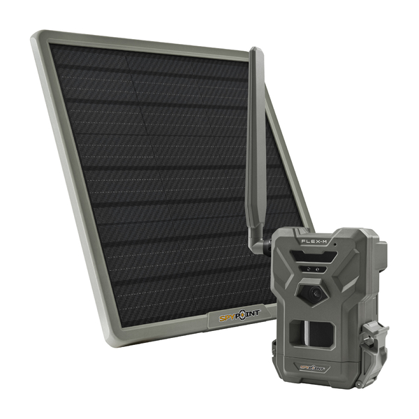 Vadkamera SPYPOINT FLEX-M 28 Mpx, 2 SIM-kártya INGYEN + Napelem lítium akkumulátorhoz 2
