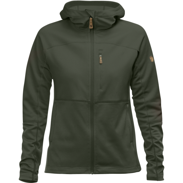 Női pulóver Fjällräven Abisko Trail Fleece Deep Forest