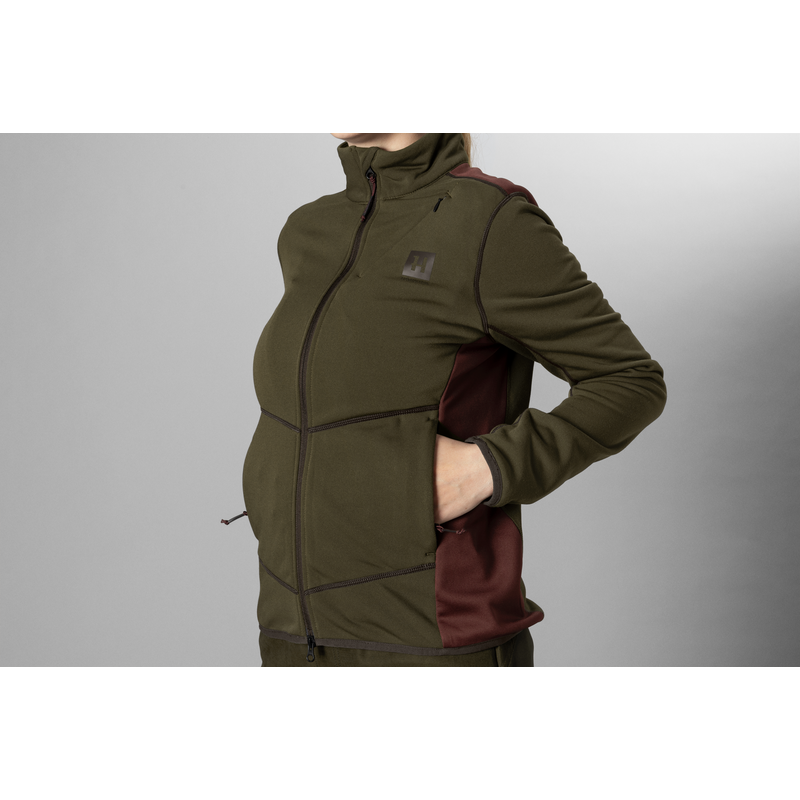 Női polár pulóver Härkila Oda Willow Green 3