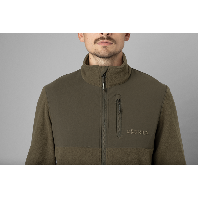 Férfi polár kabát Härkila Fjell Light Willow Green 3