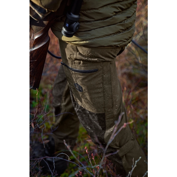 Férfi bőr nadrág Härkila Driven Hunt HWS Willow Green/Shadow Brown 11