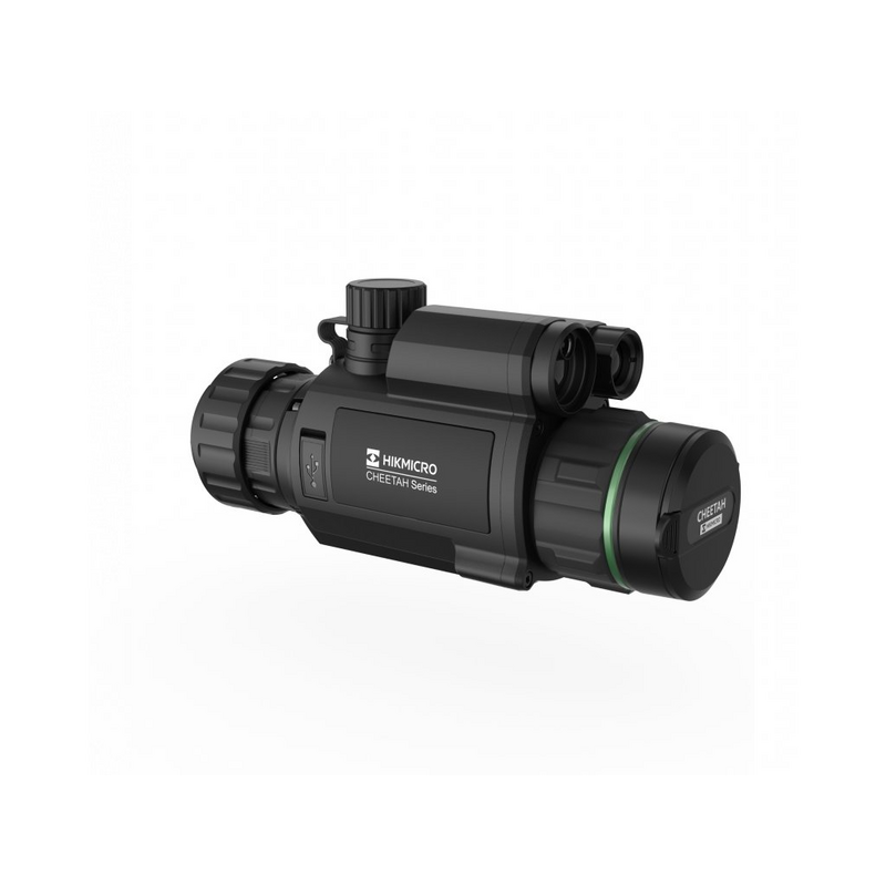 Digitális éjjellátó/előtét lézeres távolságmérővel Hikmicro Cheetah C32F-R, LRF, 850 nm